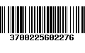 Código de Barras 3700225602276