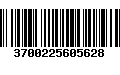 Código de Barras 3700225605628