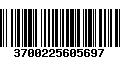 Código de Barras 3700225605697