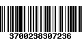 Código de Barras 3700238307236