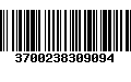 Código de Barras 3700238309094