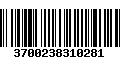 Código de Barras 3700238310281