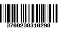 Código de Barras 3700238310298