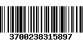 Código de Barras 3700238315897