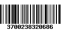 Código de Barras 3700238320686