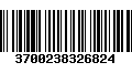 Código de Barras 3700238326824