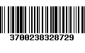 Código de Barras 3700238328729