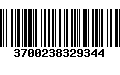 Código de Barras 3700238329344