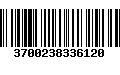 Código de Barras 3700238336120