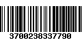 Código de Barras 3700238337790