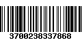 Código de Barras 3700238337868