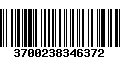 Código de Barras 3700238346372