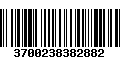 Código de Barras 3700238382882