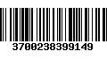 Código de Barras 3700238399149