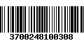 Código de Barras 3700248100308