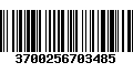 Código de Barras 3700256703485