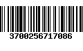 Código de Barras 3700256717086