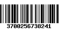 Código de Barras 3700256738241