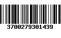 Código de Barras 3700279301439