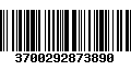 Código de Barras 3700292873890