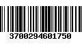 Código de Barras 3700294601750