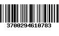 Código de Barras 3700294610783