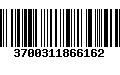 Código de Barras 3700311866162