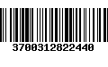 Código de Barras 3700312822440