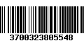 Código de Barras 3700323805548