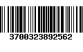 Código de Barras 3700323892562