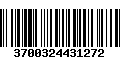 Código de Barras 3700324431272