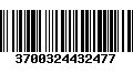 Código de Barras 3700324432477