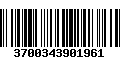 Código de Barras 3700343901961