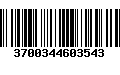 Código de Barras 3700344603543