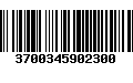 Código de Barras 3700345902300