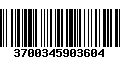 Código de Barras 3700345903604