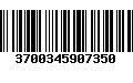 Código de Barras 3700345907350