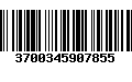 Código de Barras 3700345907855