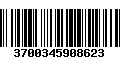 Código de Barras 3700345908623