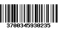 Código de Barras 3700345930235