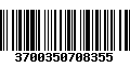 Código de Barras 3700350708355