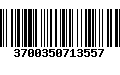 Código de Barras 3700350713557