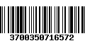 Código de Barras 3700350716572