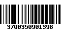 Código de Barras 3700350901398