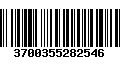 Código de Barras 3700355282546