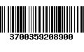 Código de Barras 3700359208900