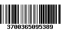 Código de Barras 3700365095389