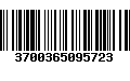 Código de Barras 3700365095723