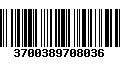 Código de Barras 3700389708036