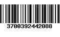 Código de Barras 3700392442088